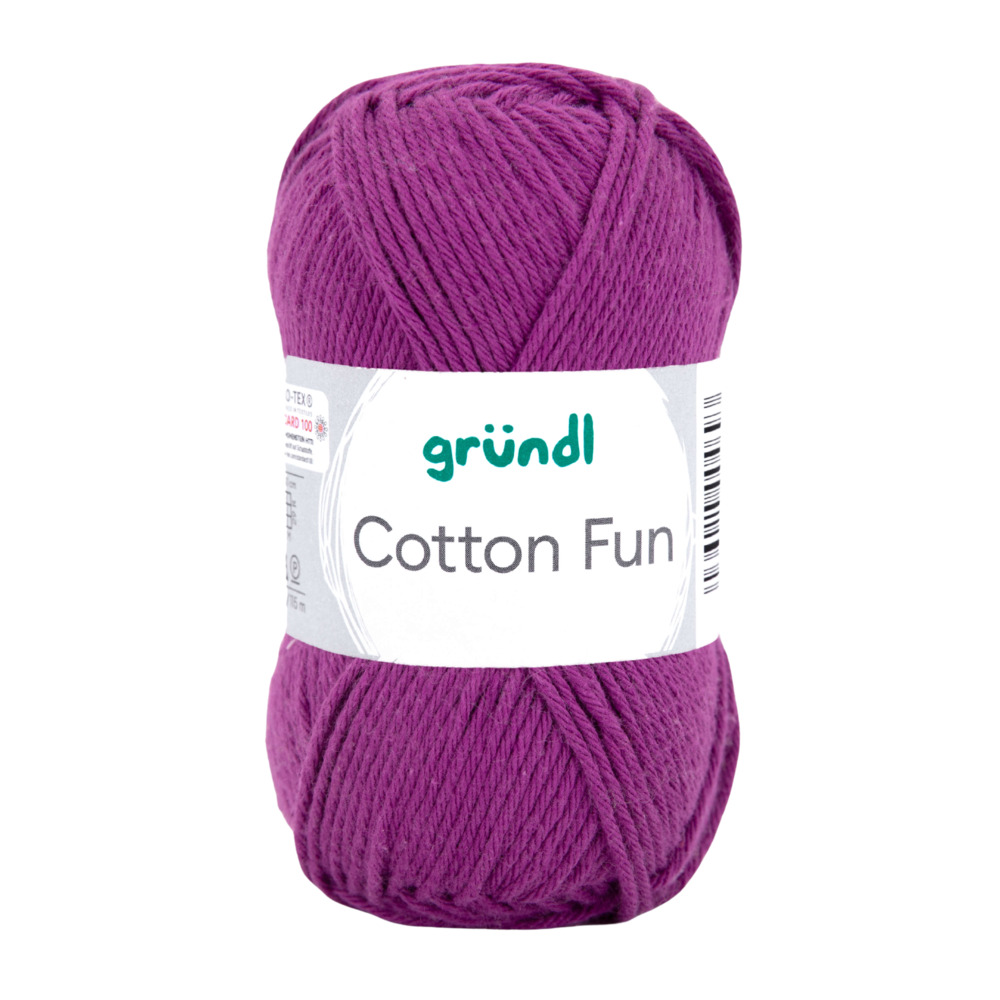 Garn Cotton Fun 50 g purpur image number 0