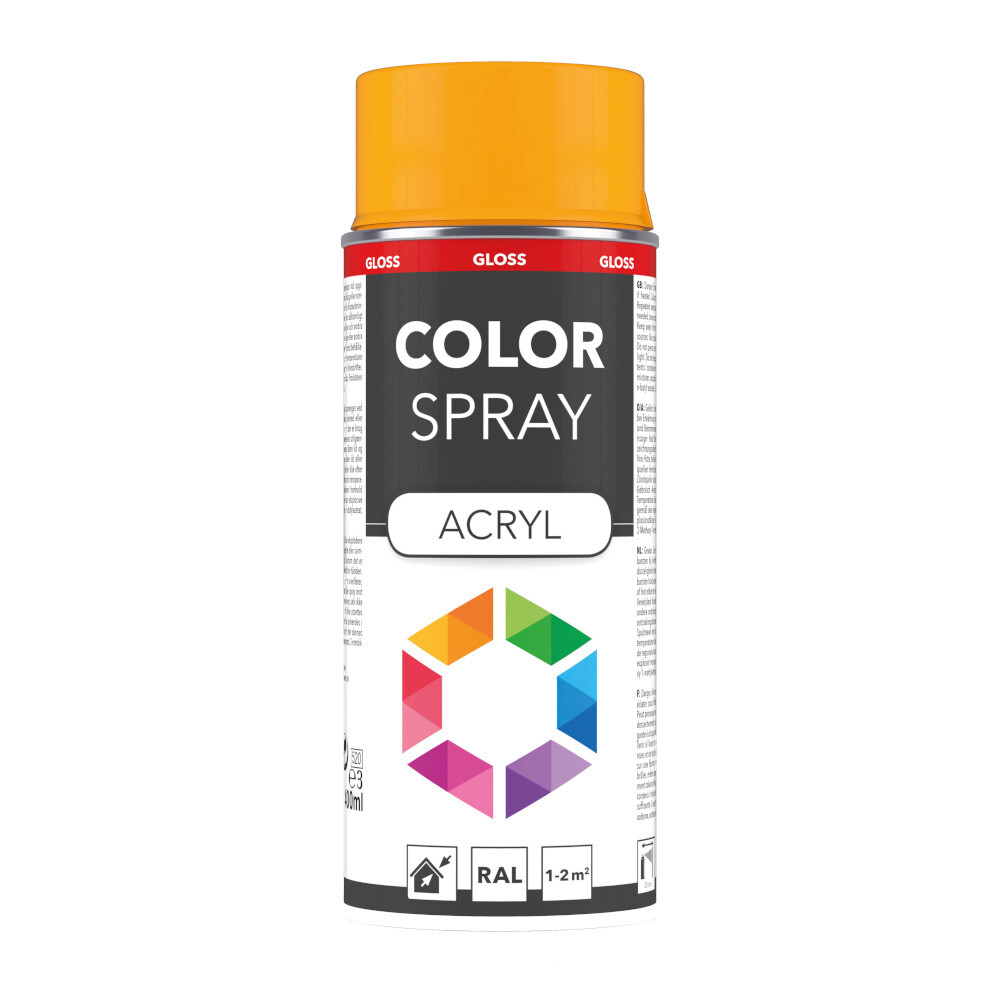 Lackspray 400 ml Acryl RAL1007 Narzissengelb image number 0