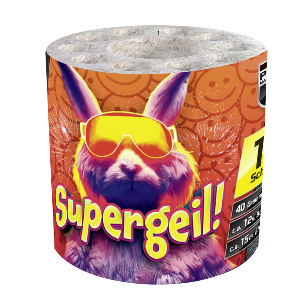 Supergeil Feuerwerksbatterie 10-Schuss