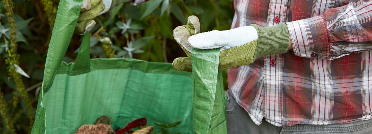  Laubsäcke und Gartenkörbe 